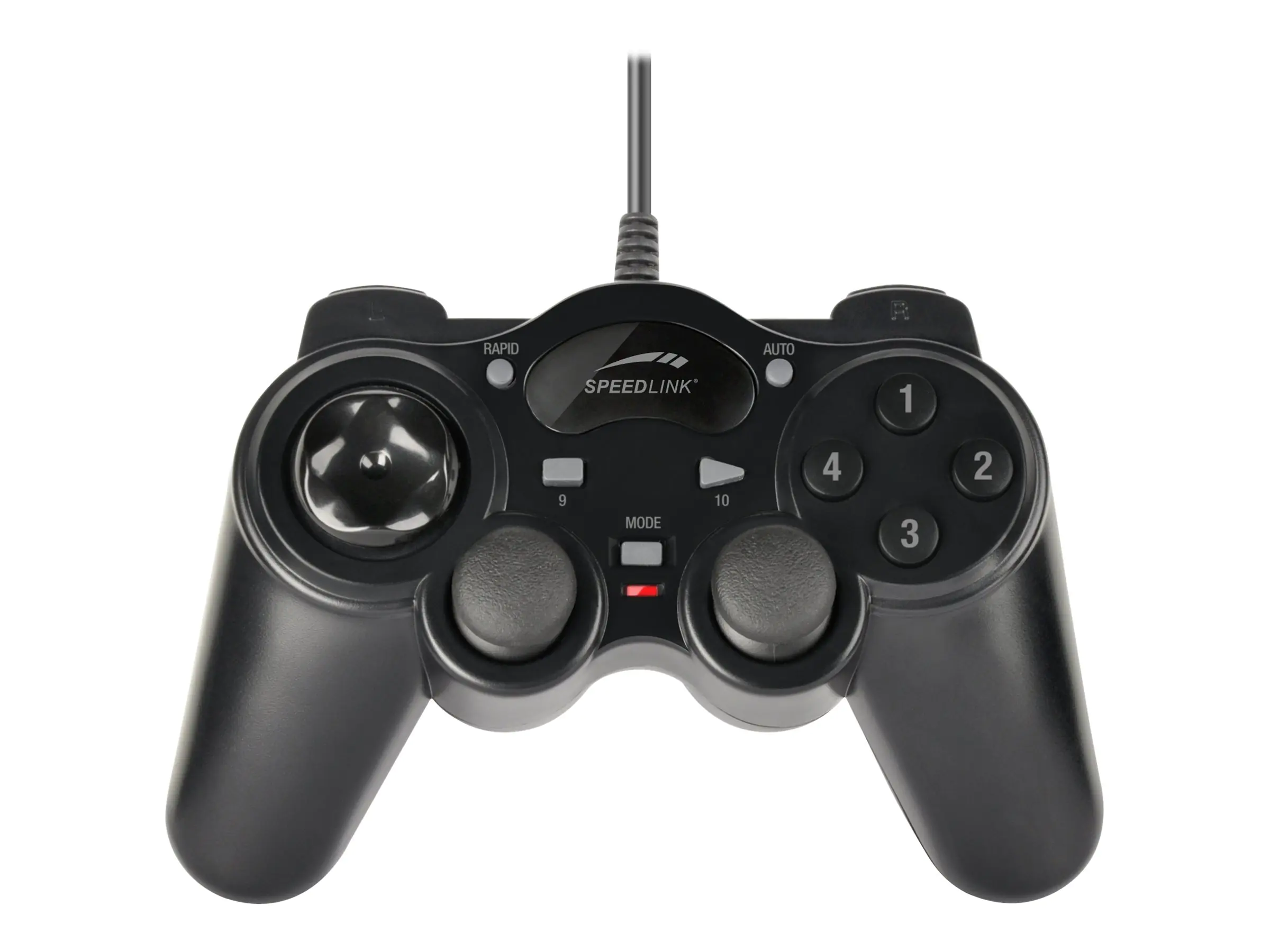 SPEEDLINK SL-6515-BK THUNDERSTRIKE - Game Pad - 12 Tasten - kabelgebunden - Schwarz - für PC