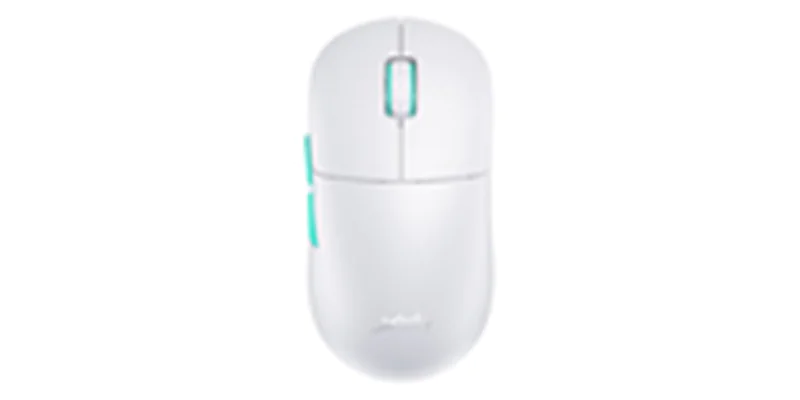 Xtrfy M8 - Maus - optisch - 5 Tasten - kabellos - 2.4 GHz - kabelloser Empfänger (USB) M8W-WHITE