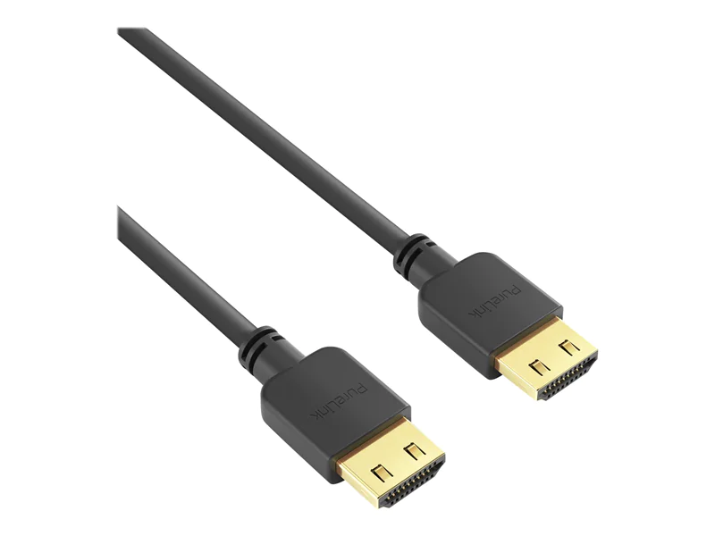 PureLink PureInstall Series - Highspeed - HDMI-Kabel mit Ethernet - HDMI männlich zu HDMI männlich - 2 m - abgeschirmt - Schwarz - halogenfrei, 4K Unterstützung PureLink PureInstall Series - Highspeed - HDMI-Kabel mit Ethernet - HDMI männlich zu HDMI männlich - 2 m - abgeschirmt - Schwarz - halogenfrei, 4K Unterstützung