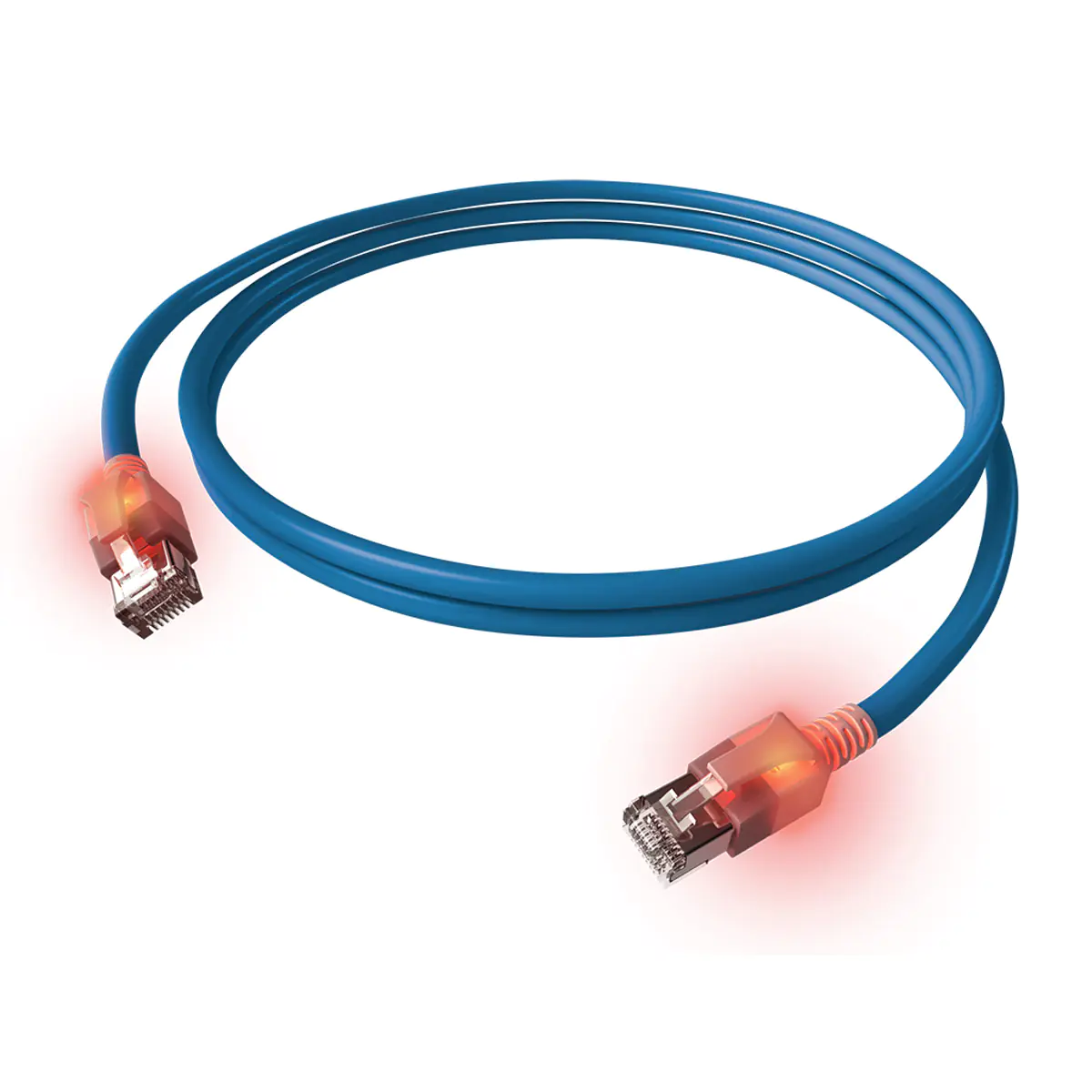 EasyLan 442623,01 - 10 m - Cat6a - S/FTP (S-STP) - RJ-45 - RJ-45 - Blau