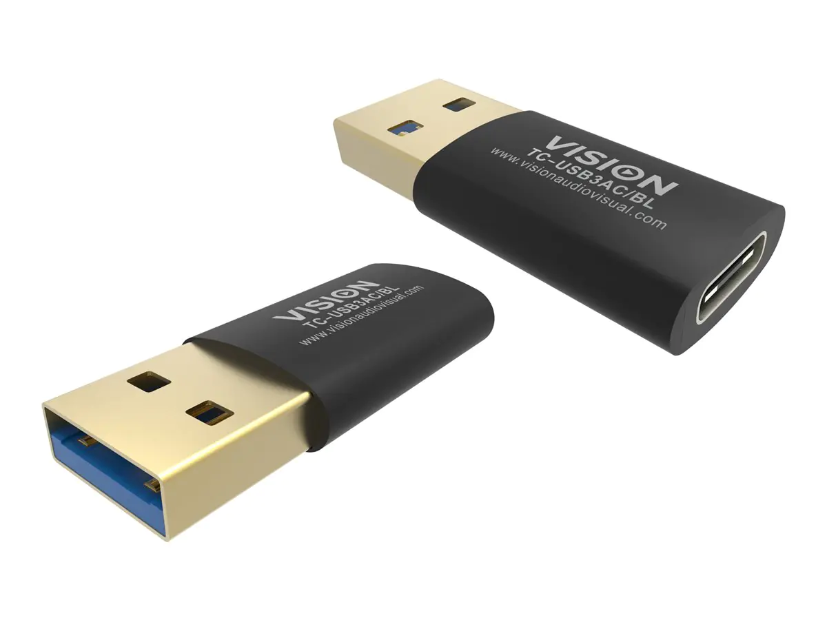 Vision Professional - USB-Adapter - USB Typ A (M) TC-USB3AC/BL