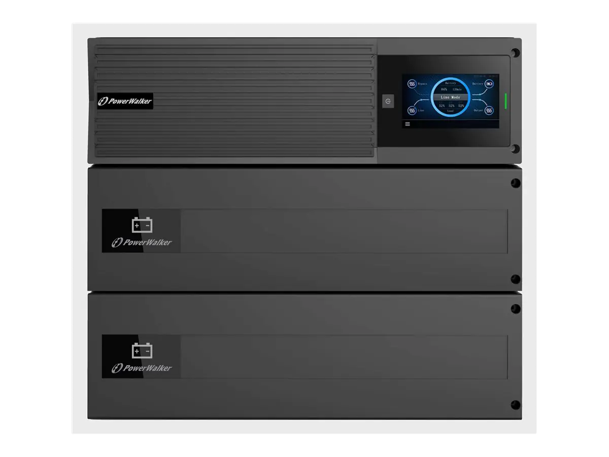 PowerWalker VFI 15000 ICR IoT 3/3 - USV (Rack - einbaufähig) 10122231