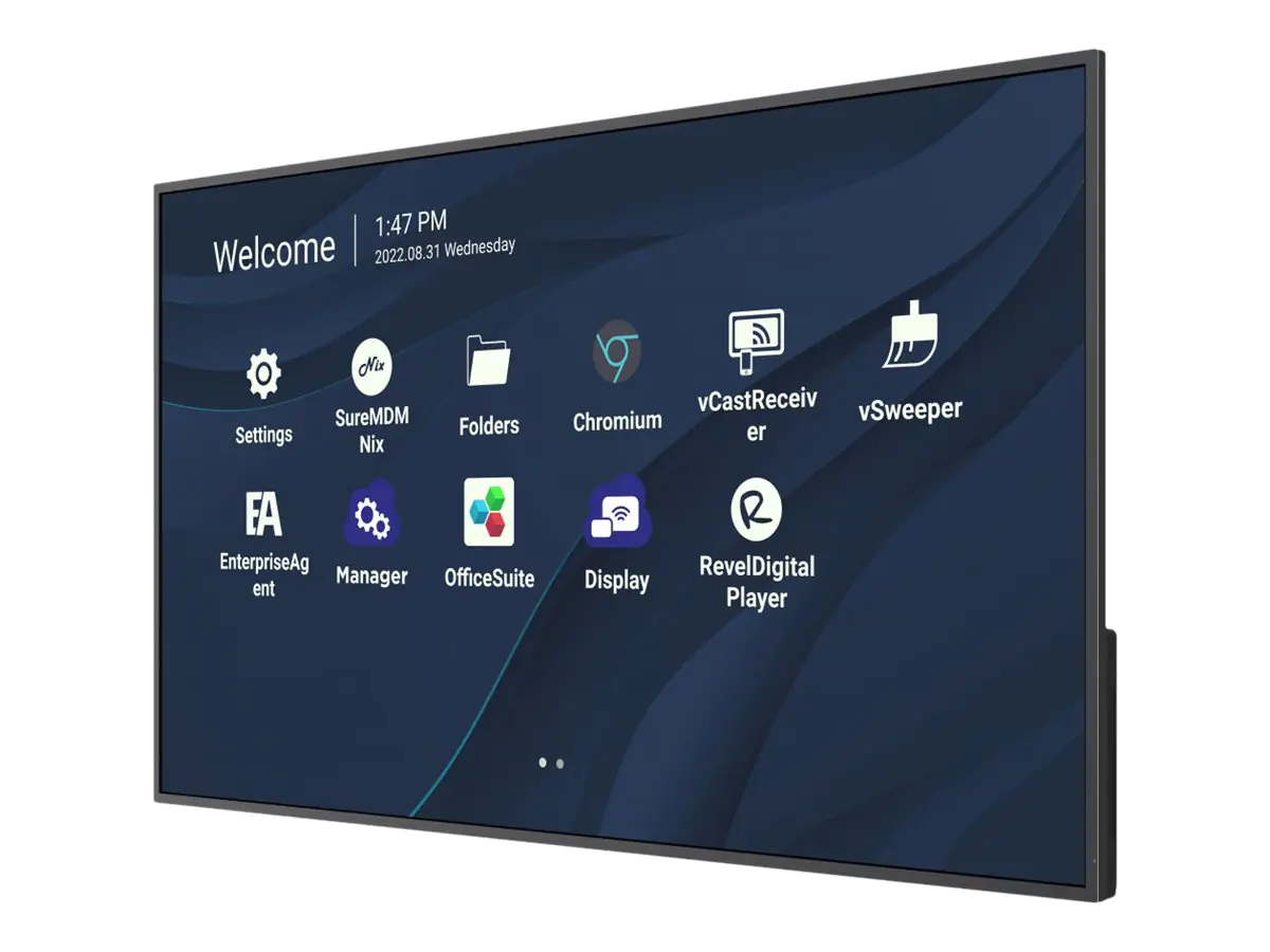 ViewSonic CDE4330 - 109 cm (43") Diagonalklasse (108 cm (42.5") sichtbar) - CDE30 Series LCD-Display mit LED-Hintergrundbeleuchtung - Digital Signage - mit mit SoC Mediaplayer - 4K UHD (2160p) 3840 x 2160 - Direct LED