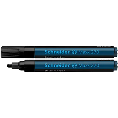 Schneider Lackmarker Maxx 270 127001 1-3mm Rundspitze schwarz Schneider Lackmarker Maxx 270 127001 1-3mm Rundspitze schwarz