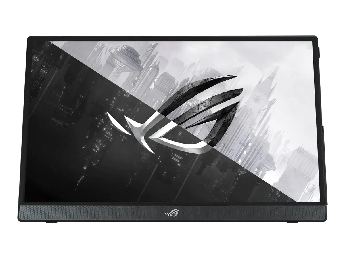 ASUS ROG Strix XG16AHP - LED-Monitor - Gaming - 39.6 cm (15.6") - tragbar - 1920 x 1080 Full HD (1080p) @ 144 Hz - IPS - 300 cd/m² - 800:1 - 3 ms - Micro HDMI, USB-C - Lautsprecher