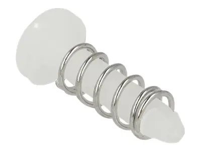 Delock - Kühlkörper-Einrastnieten - weiß (Packung mit 10)