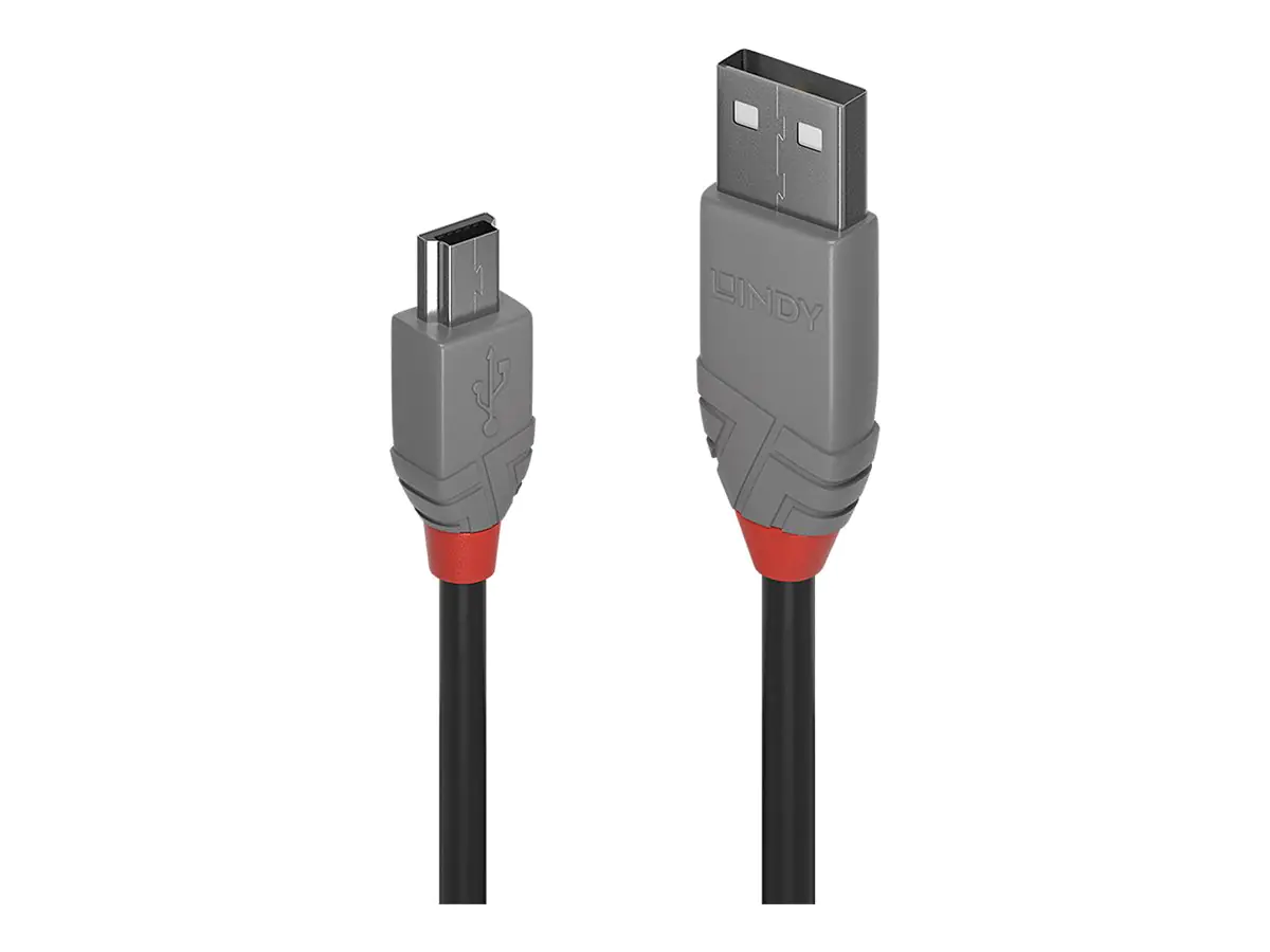 Lindy Anthra Line - USB-Kabel - USB (M) zu Mini-USB, Typ B (M) 36722