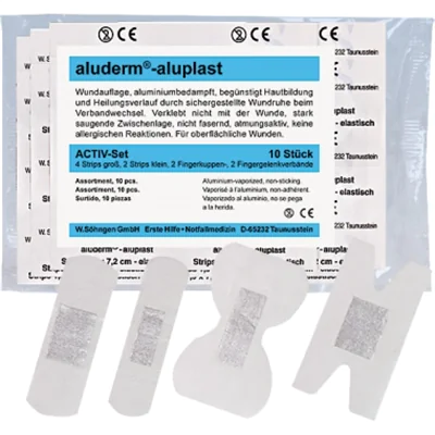aluderm® Pflaster aluplast weiß 10 St./Pack. aluderm® Pflaster aluplast weiß 10 St./Pack.