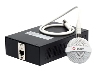 Poly IP Ceiling Microphone - Mikrofon - weiß - für Poly G7500