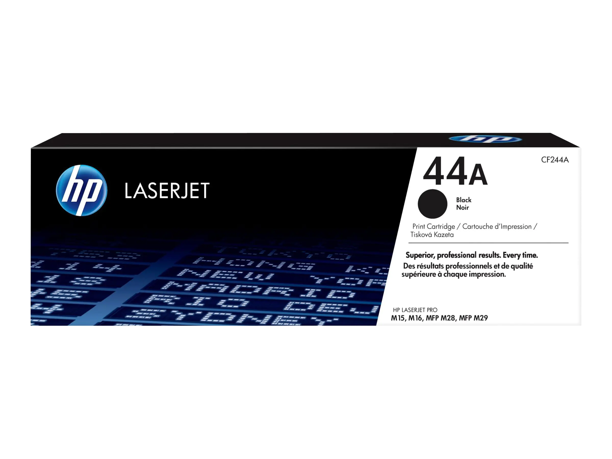HP 44A - Schwarz - original - LaserJet - Tonerpatrone (CF244A) - für LaserJet Pro M15a, M15w, M28a, MFP M28a, MFP M28w