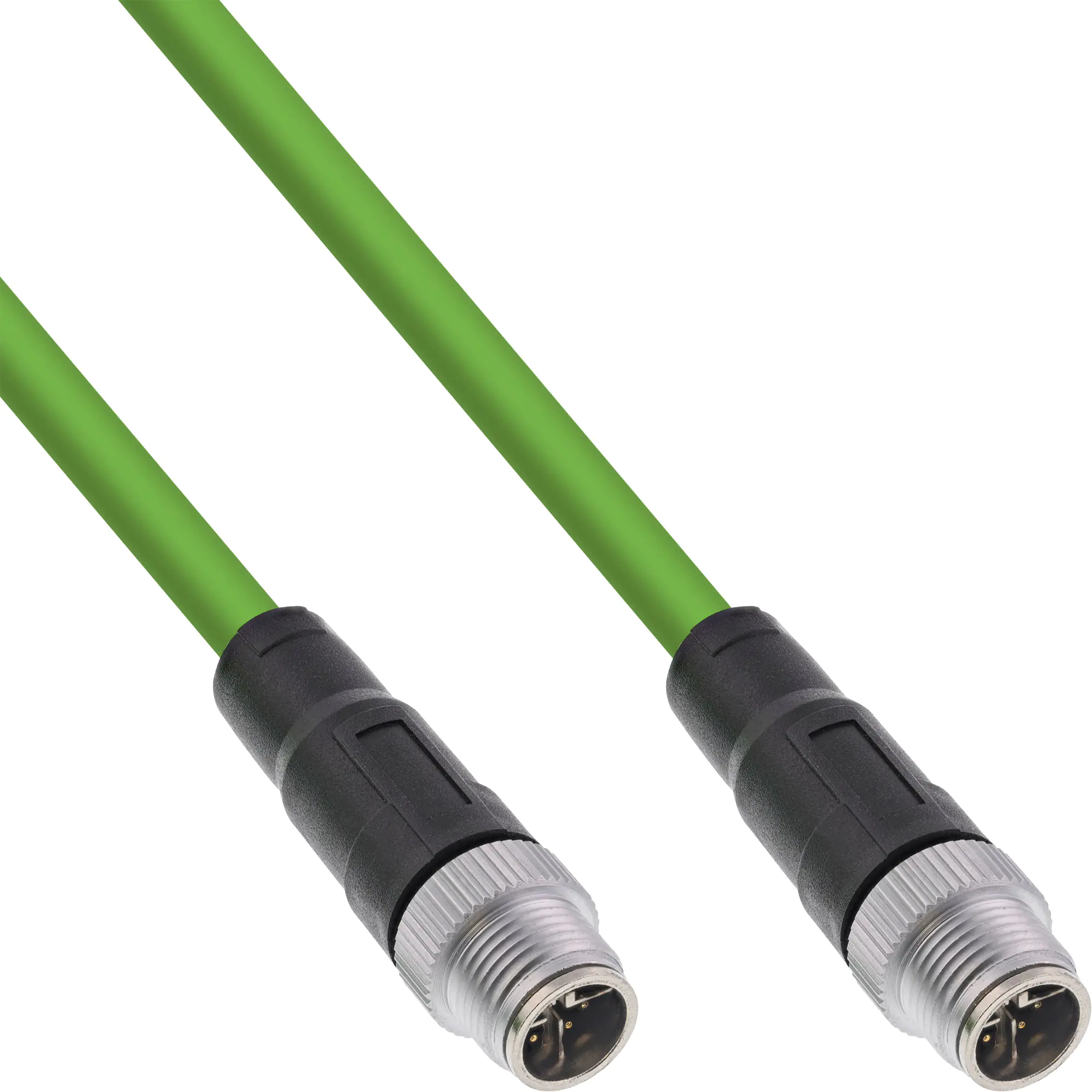 InLine Industrie Netzwerkkabel - M12 8-pin X-kodiert St./St. Cat.6A PUR - 10m InLine Industrie Netzwerkkabel - M12 8-pin X-kodiert St./St. Cat.6A PUR - 10m