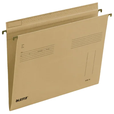 Leitz Hängemappe SERIE 18 DIN A4 250g/m² Karton braun 25 St./Pack. Leitz Hängemappe SERIE 18 DIN A4 250g/m² Karton braun 25 St./Pack.