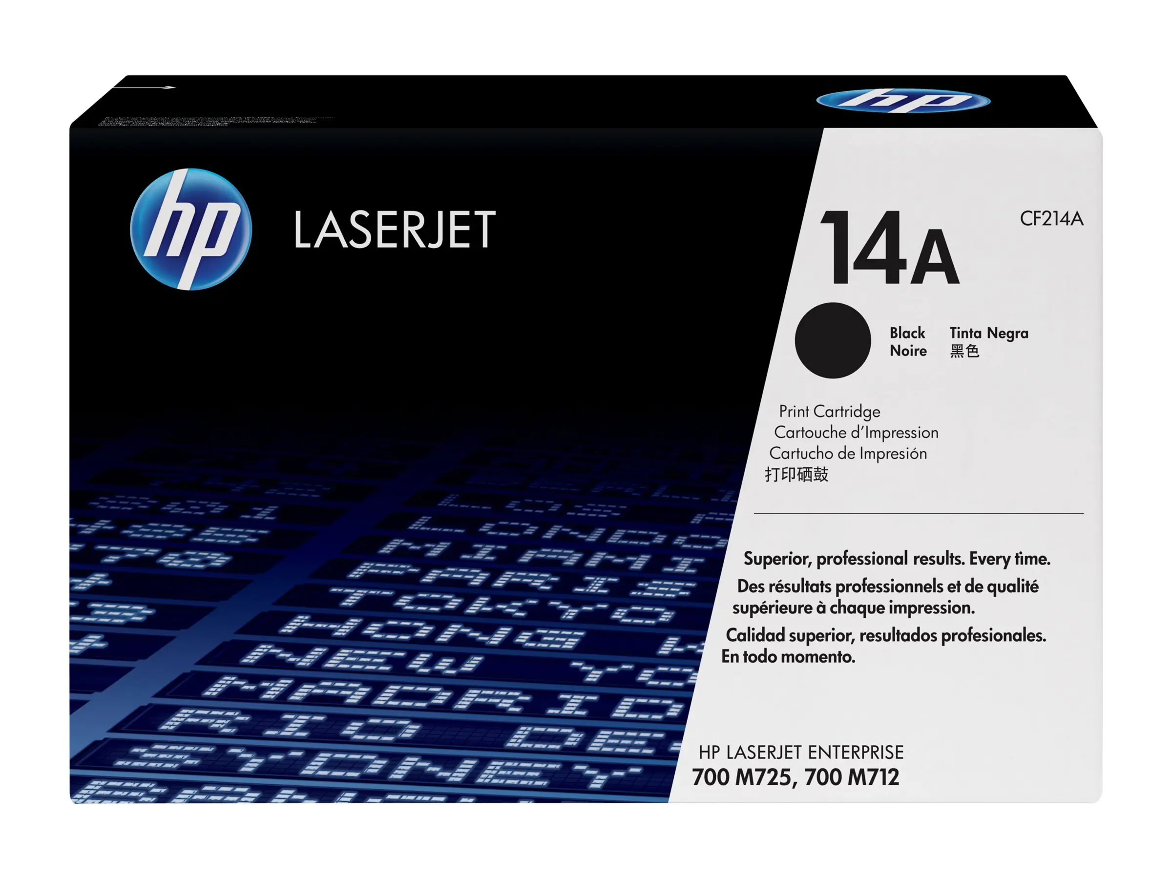HP 14A - Schwarz - original - LaserJet - Tonerpatrone (CF214A) - für Color LaserJet M725; LaserJet Enterprise 700, M712, MFP M725; LaserJet Managed MFP M725