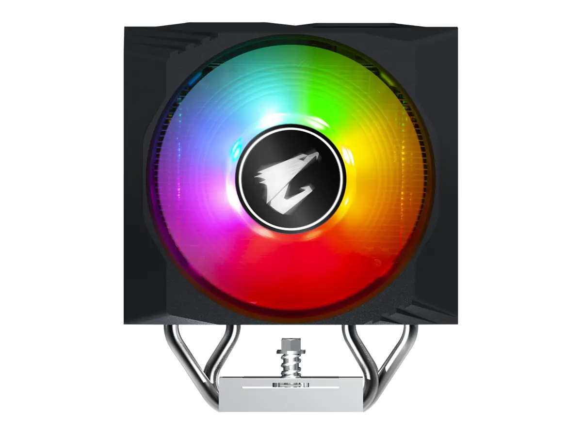 Aorus ATC800 - Prozessor-Luftkühler - (für: LGA1156, AM2, AM2+, LGA1366, AM3, LGA1155, AM3+, LGA2011, FM1, FM2, LGA1150, FM2+, LGA1151, AM4, LGA2066) - Aluminium und Kupfer - 120 mm