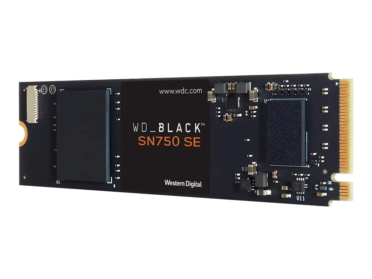WD_BLACK SN750 SE WDS100T1B0E - SSD - 1 TB - intern - M.2 2280 - PCIe 4.0 (NVMe)