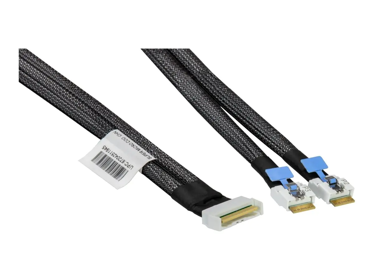Supermicro SATA- / SAS-Kabel - Mini Cool Edge IO (MCIO)