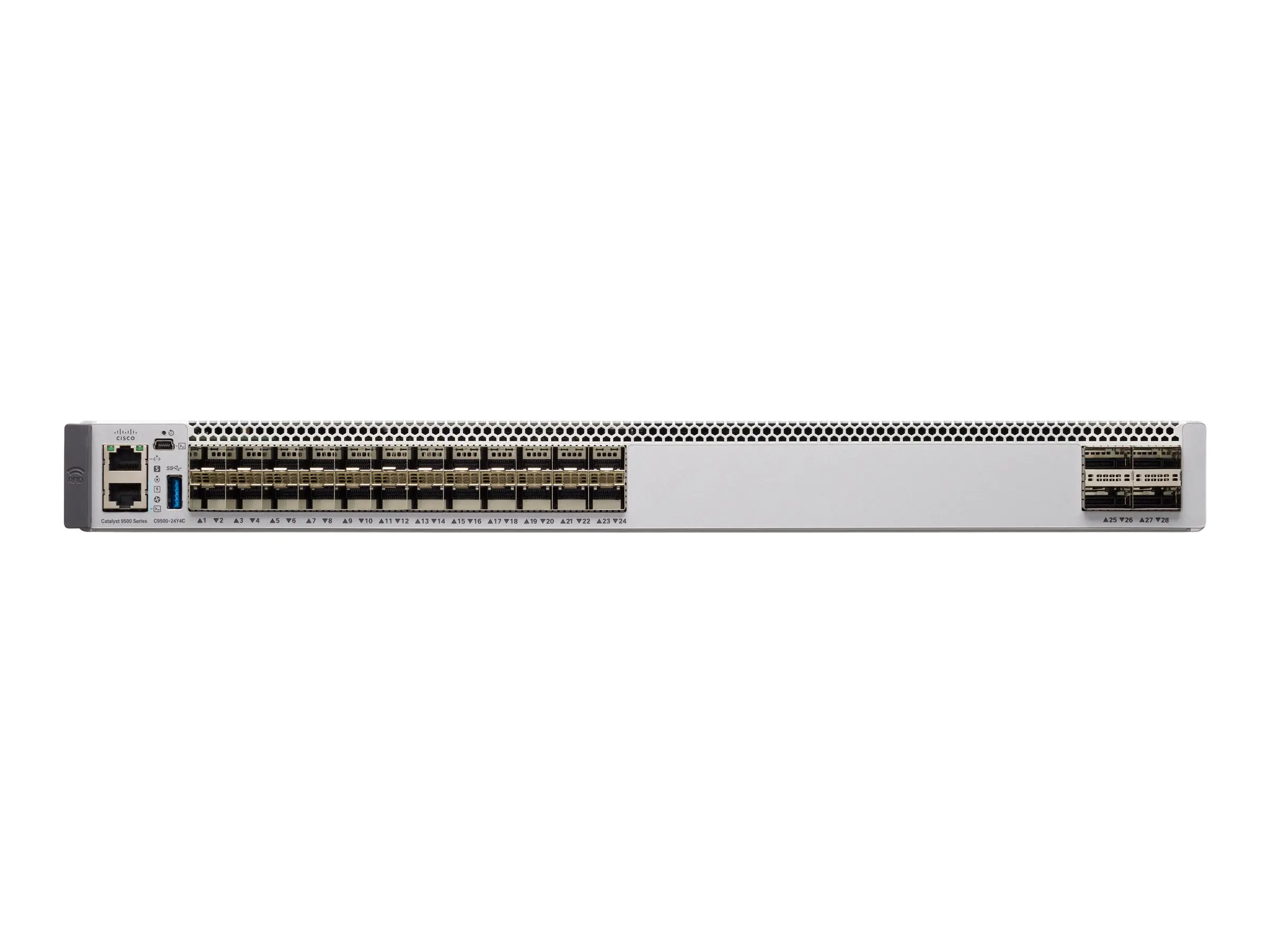 Cisco Catalyst 9500 - Network Essentials - Switch - L3 - managed - 24 x 25 Gigabit SFP28 - an Rack montierbar