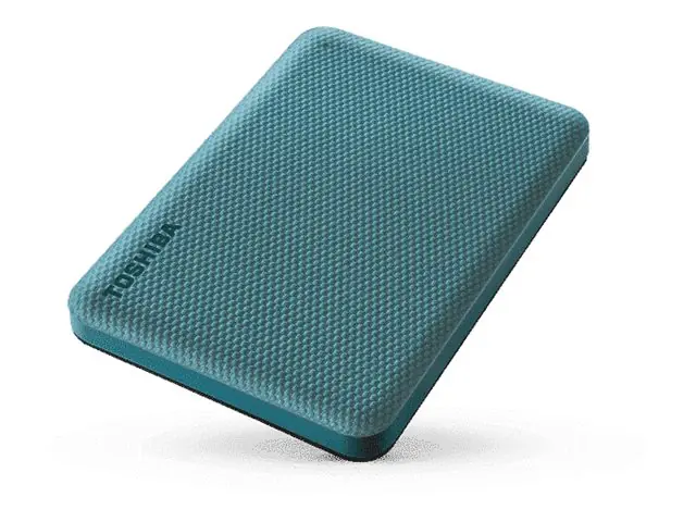 Toshiba Canvio Advance - Festplatte - 4 TB - extern (tragbar) - 2.5" (6.4 cm) - USB 3.2 Gen 1 - grün