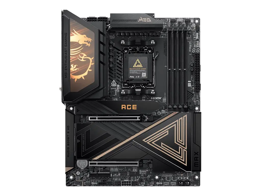 MSI MEG X870E ACE MAX - Motherboard - ATX - Socket AM5 - AMD X870E Chipsatz - USB4, USB-C 3.2