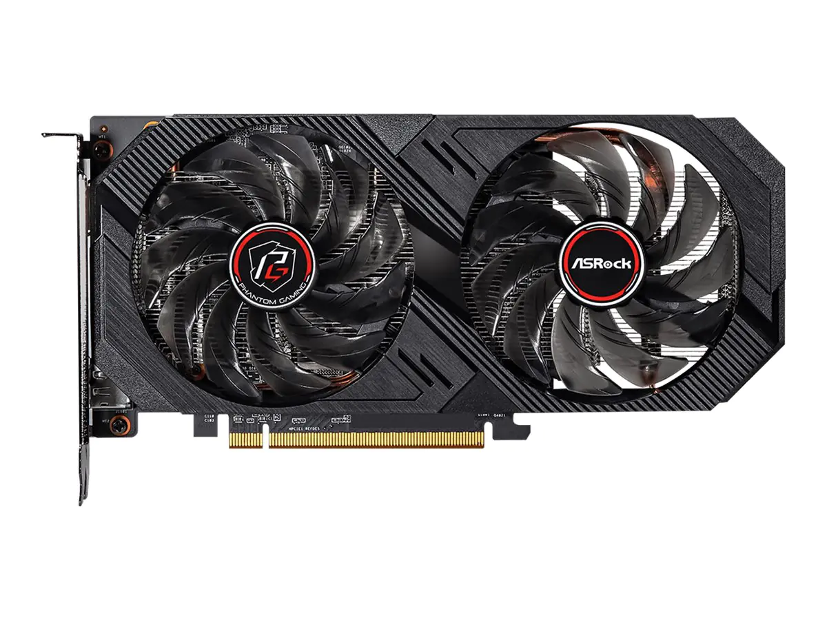 ASRock Phantom Gaming D Radeon RX 6500 XT OC - Grafikkarte - PCI 90-GA3DZZ-00UANF