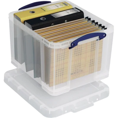 Really Useful Box Aufbewahrungsbox 35C 39x31x48cm 35l transparent Really Useful Box Aufbewahrungsbox 35C 39x31x48cm 35l transparent