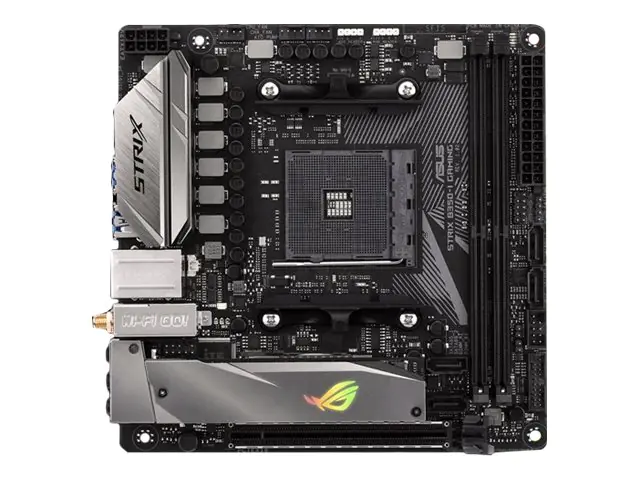 Asus ROG Strix B350-I Gaming - Motherboard - Mini-ITX - Socket AM4 - AMD B350 - USB 3.1 Gen 1, USB 3.1 Gen 2 - Bluetooth, Gigabit LAN, Wi-Fi - HD Audio (8-Kanal)