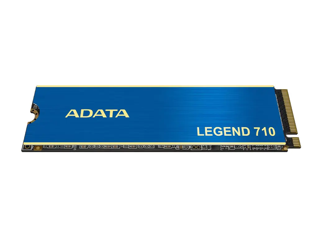 ADATA Legend 710 - SSD - 512 GB - intern - M.2 2280 - PCIe 3.0 x4 (NVMe) - 256-Bit-AES - integrierter Kühlkörper