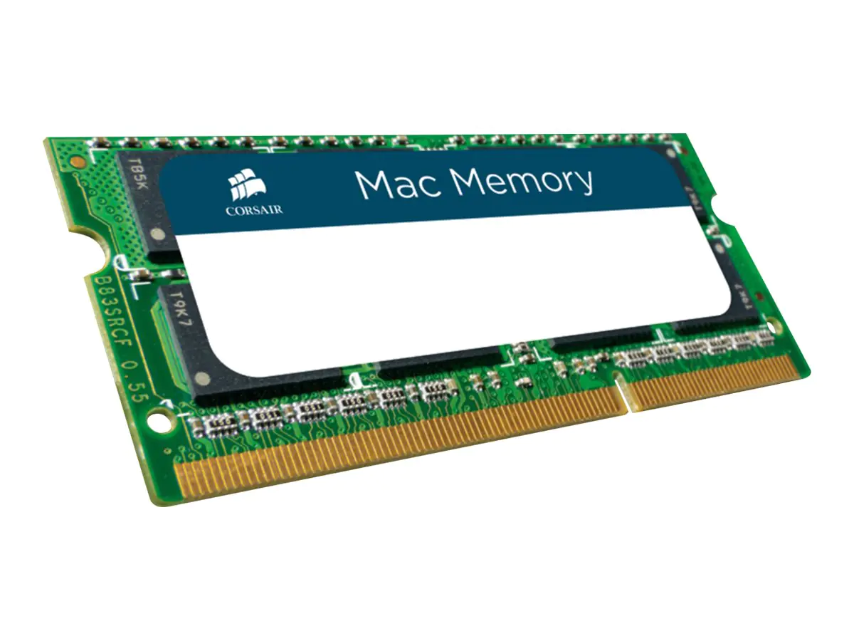 CORSAIR Mac Memory - DDR3 - Modul - 8 GB - SO DIMM 204-PIN - 1333 MHz / PC3-10600 - CL9 - 1.5 V - ungepuffert - non-ECC