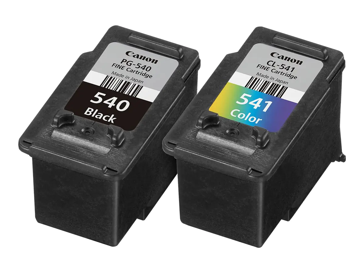 Canon PG-540 / CL-541 Multipack - 2er-Pack - 8 ml - Schwarz, Farbe (Cyan, Magenta, Gelb) - Original - Tintenpatrone - für PIXMA MG3150, MG3510, MG3550, MG3650, MG4250, MX395, MX475, MX525, MX535, TS5150, TS5151