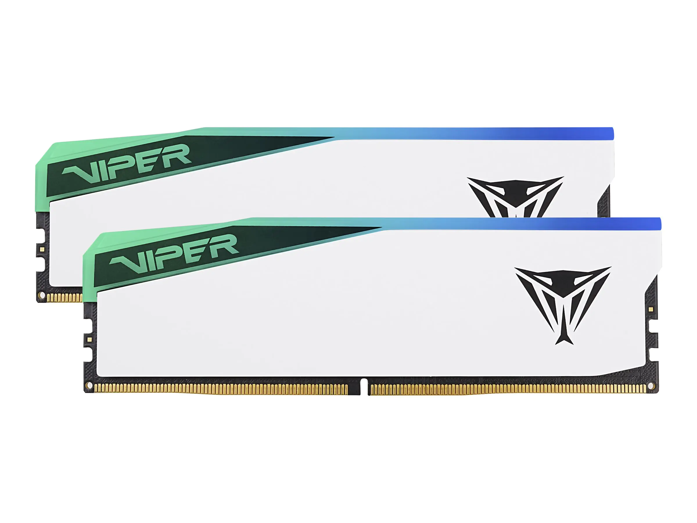 Patriot Viper Elite 5 RGB - DDR5 - Kit - 48 GB: 2 x 24 GB - DIMM 288-PIN - 3500 MHz / PC5-56000 - CL32 - 1.45 V - ungepuffert - on-die ECC - weiß