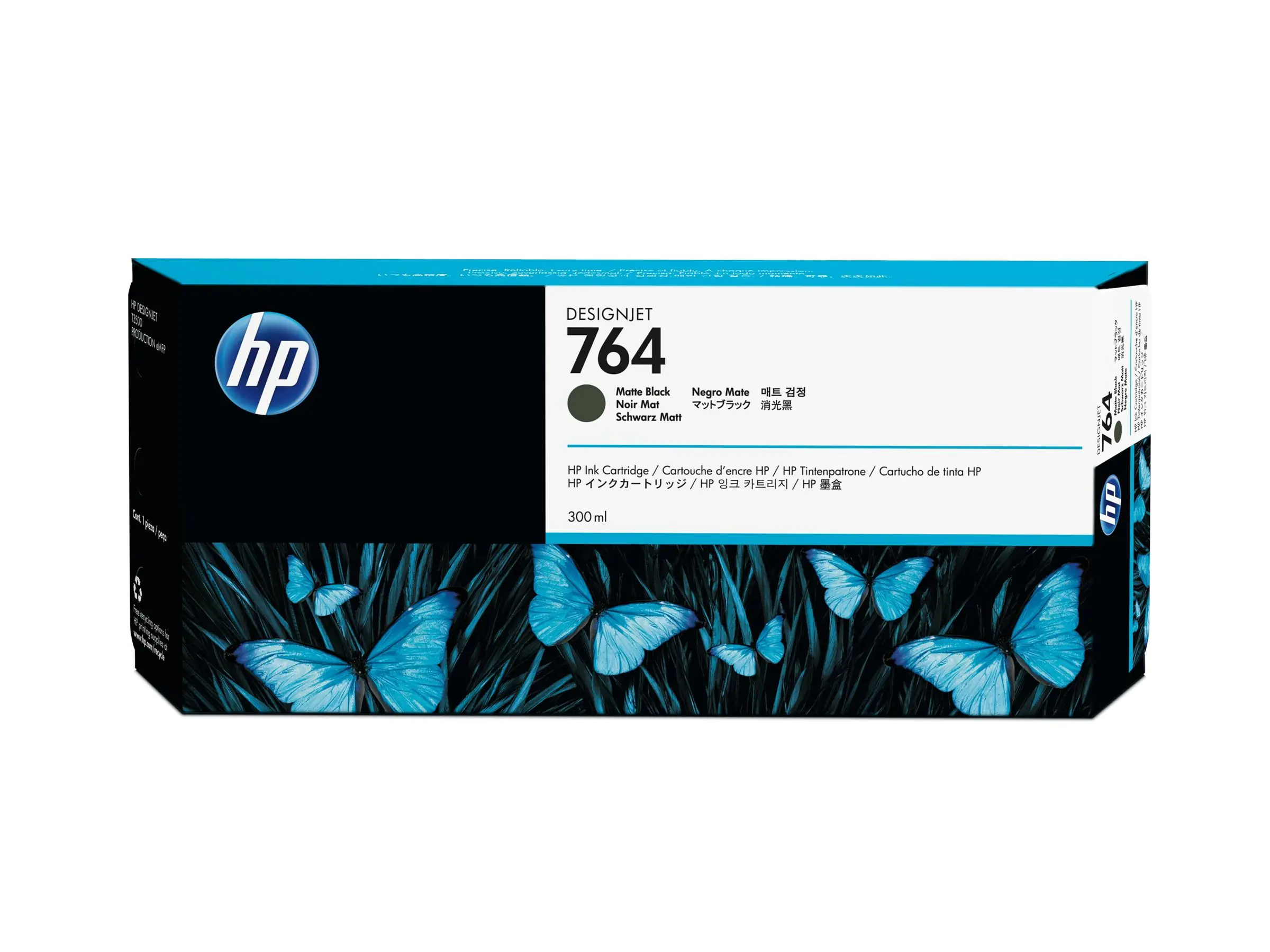 HP 764 - 300 ml - mattschwarz - Original - Tintenpatrone - für DesignJet T3500 Production eMFP