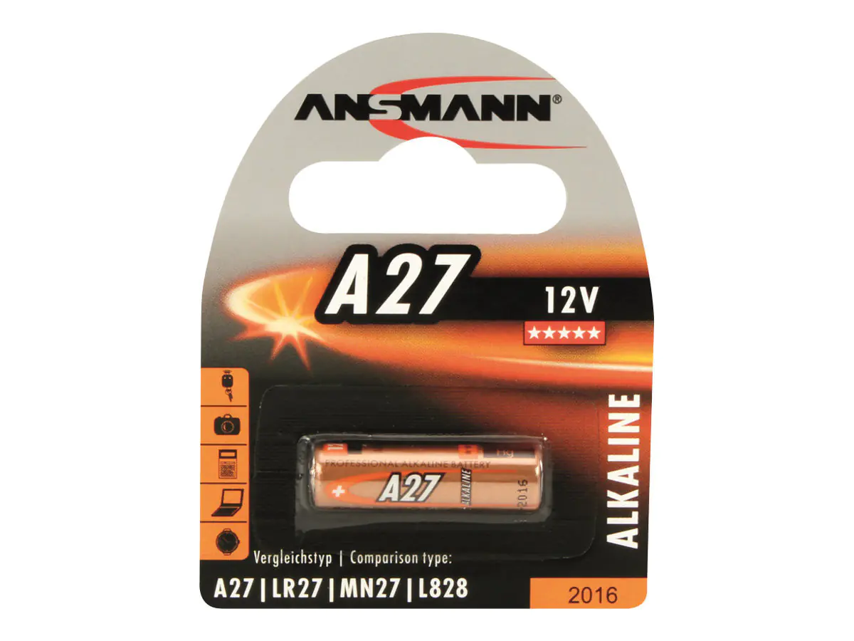 Ansmann A27 - Batterie 27A - Alkalisch 1516-0001