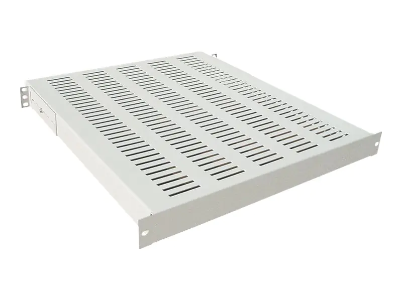 LogiLink Schwerlast Fachboden - Rack - Regal - Hellgrau, RAL 7035 - 1U - 48.3 cm (19")