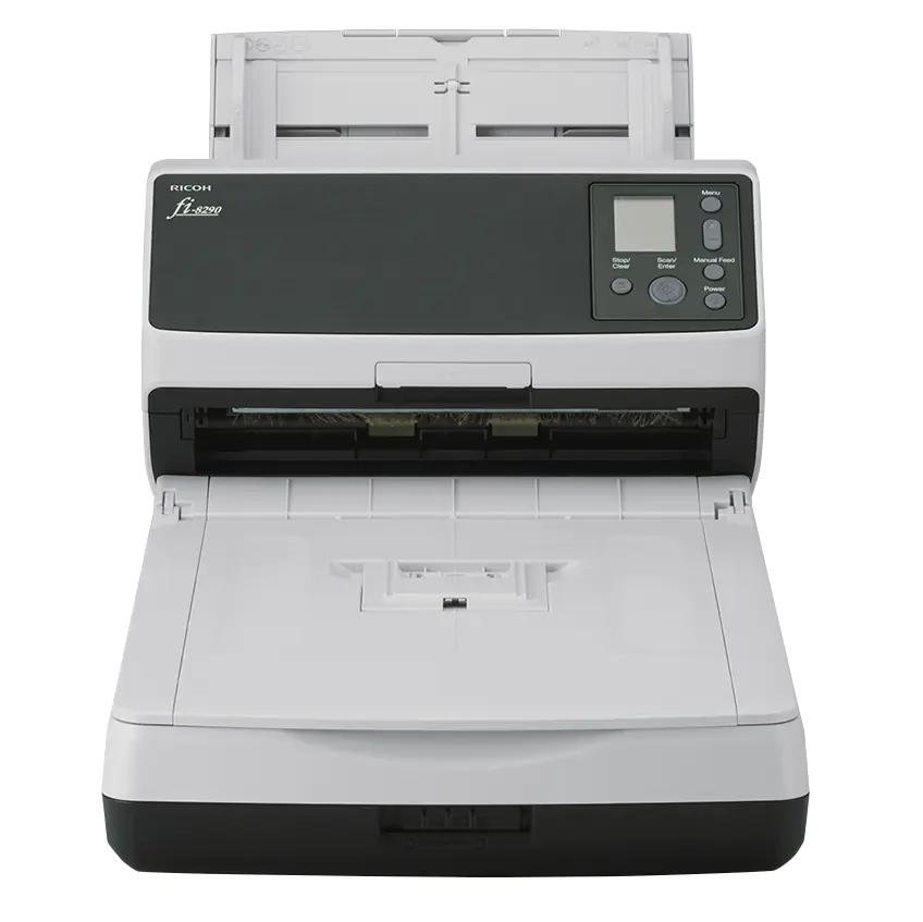 Ricoh fi-8290 - Dokumentenscanner - Flachbett: CCD / ADF: dual CIS - Duplex - 216 x 355.6 mm - 600 dpi x 600 dpi - bis zu 90 Seiten/Min. (einfarbig) PA03810-B501