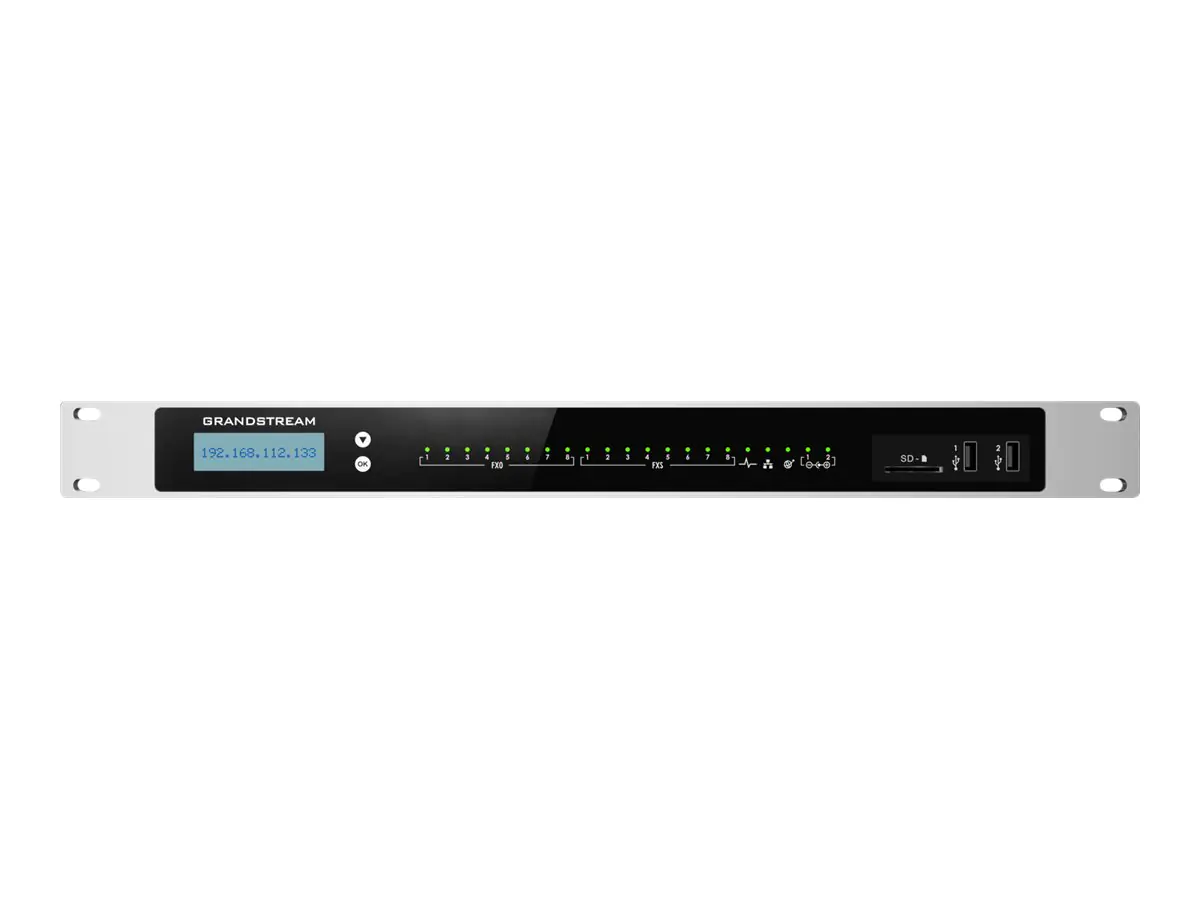 Grandstream UCM6308 - IP-PBX - in Rack montierbar