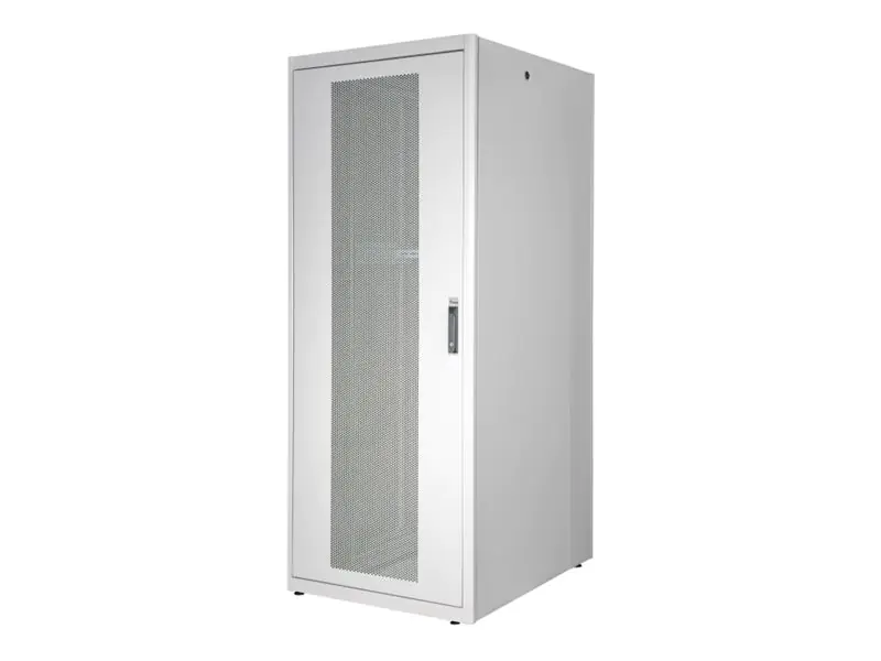 Equip Basic Flex Line - Schrank Netzwerkschrank - 800x1000 mm, mit perforierter Stahltür, abnehmbare und abschließbare Paneele, montiert - freistehend - Hellgrau, RAL 7035 - 42HE - 48.3 cm (19") EBF-42-8010-G-CCAA