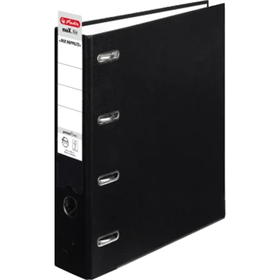Herlitz Doppelordner 10842250 2xDIN A5 quer 75mm schwarz Herlitz Doppelordner 10842250 2xDIN A5 quer 75mm schwarz