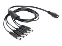 Delock Netz-Splitter - Gleichstromstecker 5,5 x 2,1 mm (M) 83288