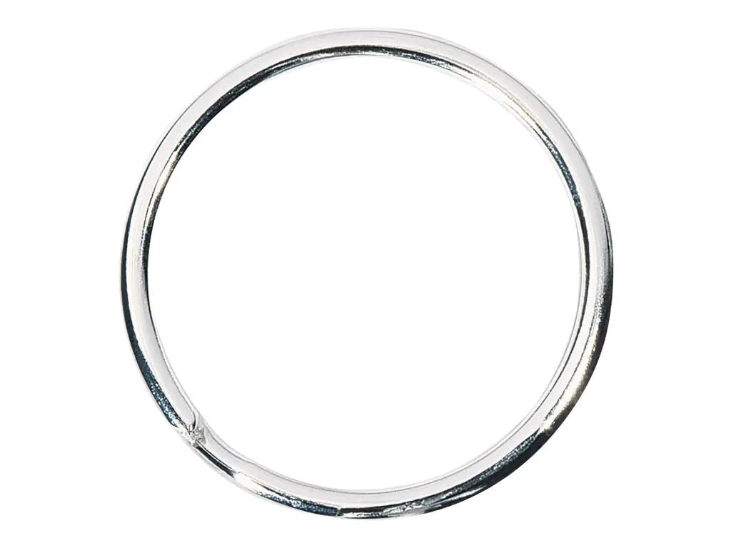 WEDO® Schlüsselring 35mm Stahl silber 100 St./Pack.
