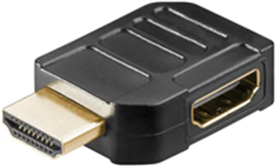 Goobay HDMI -Winkeladapter 90° vergoldet 8Ka60HZ - -Buchse Typ A> -Stecker Goobay HDMI -Winkeladapter 90° vergoldet 8Ka60HZ - -Buchse Typ A> -Stecker