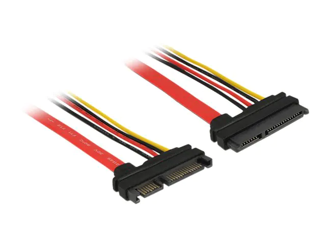 Delock SATA-Verlängerungskabel - Serial ATA 150 /300/600 - SATA Combo (S)