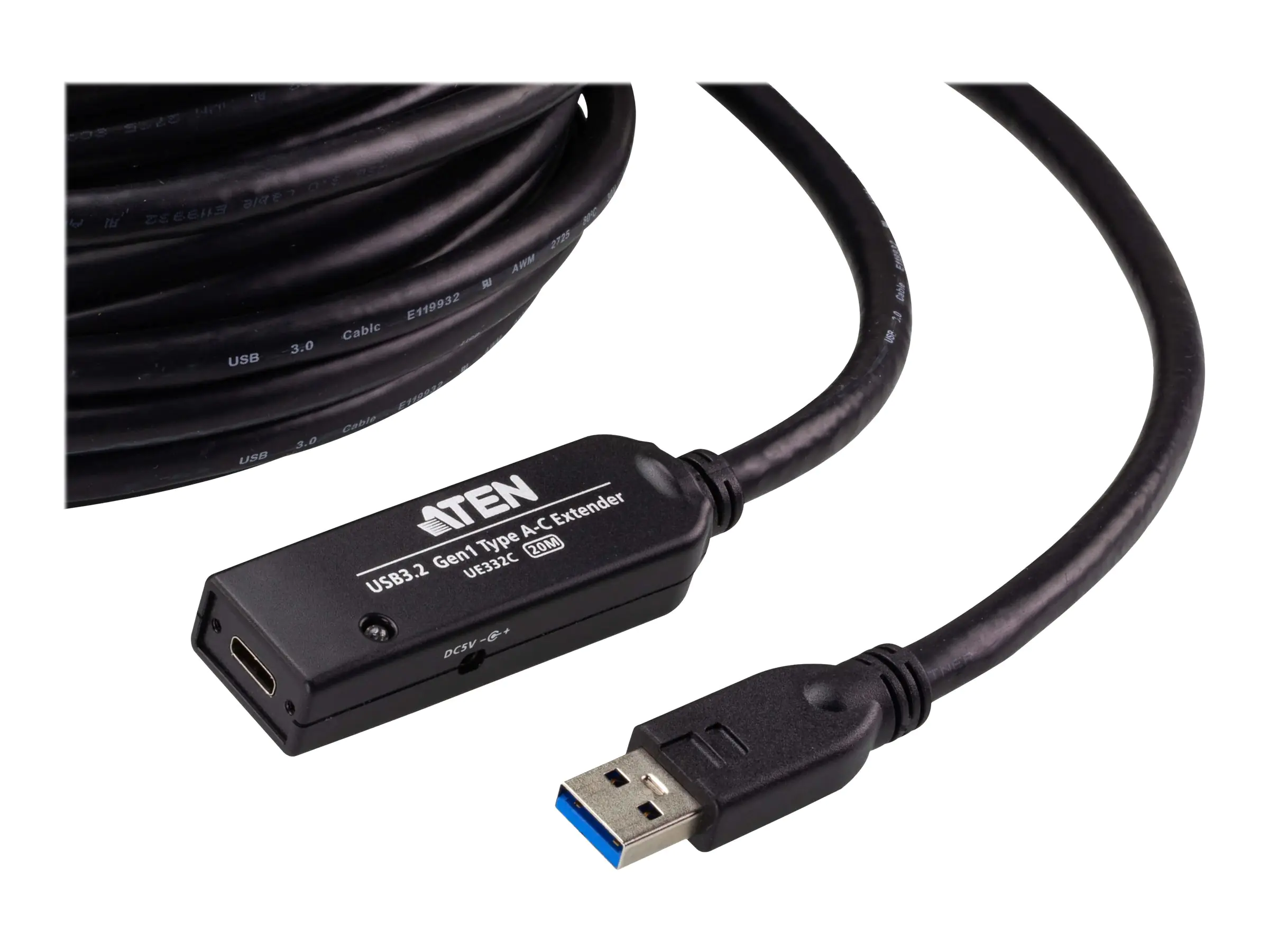 ATEN UE332C - USB-Verlängerungskabel - USB (M) zu 24 pin USB-C (W) - USB 3.2 Gen 1 - 20 m