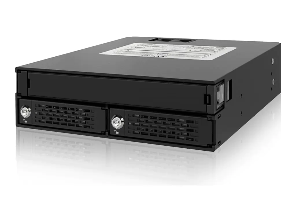 ICY Dock ToughArmor MB994IKO-3SB - Gehäuse für Speicherlaufwerke - SATA 6Gb/s / SAS 12Gb/s - SATA 6Gb/s - Schwarz