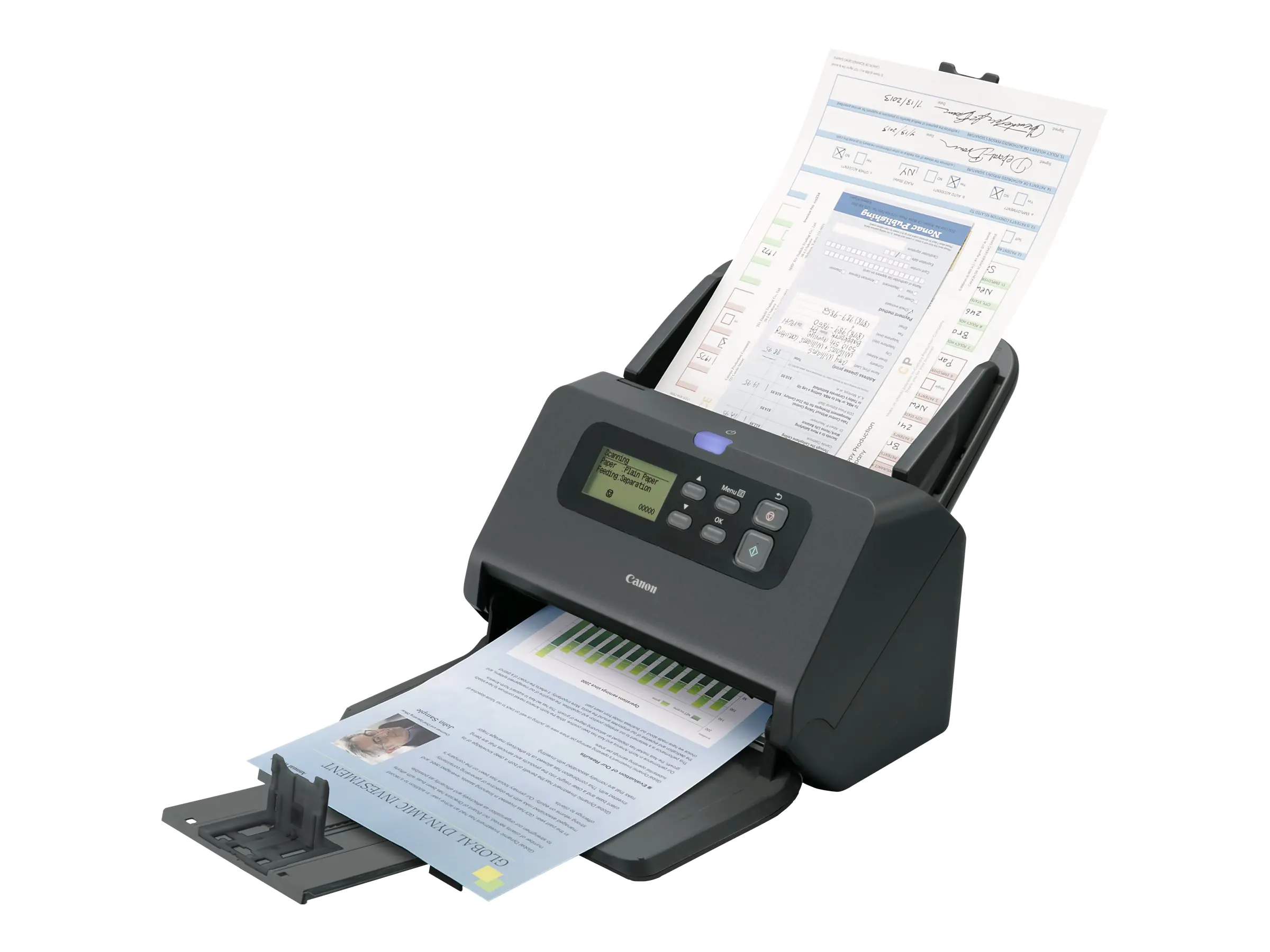 Canon imageFORMULA DR-M260 - Dokumentenscanner - CMOS / CIS - Duplex - 216 x 5588 mm - 600 dpi x 600 dpi - bis zu 60 Seiten/Min. (einfarbig) / bis zu 60 Seiten/Min. (Farbe) - automatischer Dokumenteneinzug (80 Blätter) - bis zu 7500 Scanvorgänge/Tag - USB Canon imageFORMULA DR-M260 - Dokumentenscanner - CMOS / CIS - Duplex - 216 x 5588 mm - 600 dpi x 600 dpi - bis zu 60 Seiten/Min. (einfarbig) / bis zu 60 Seiten/Min. (Farbe) - automatischer Dokumenteneinzug (80 Blätter) - bis zu 7500 Scanvorgänge/Tag - USB