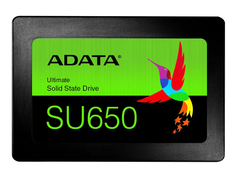 ADATA Ultimate SU650 - SSD - 512 GB - intern - 2.5" (6.4 cm) - SATA 6Gb/s ADATA Ultimate SU650 - SSD - 512 GB - intern - 2.5" (6.4 cm) - SATA 6Gb/s