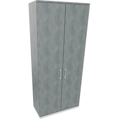 Flügeltürenschrank 6OH B1000xT442xH2221 ws/Beton Flügeltürenschrank 6OH B1000xT442xH2221 ws/Beton