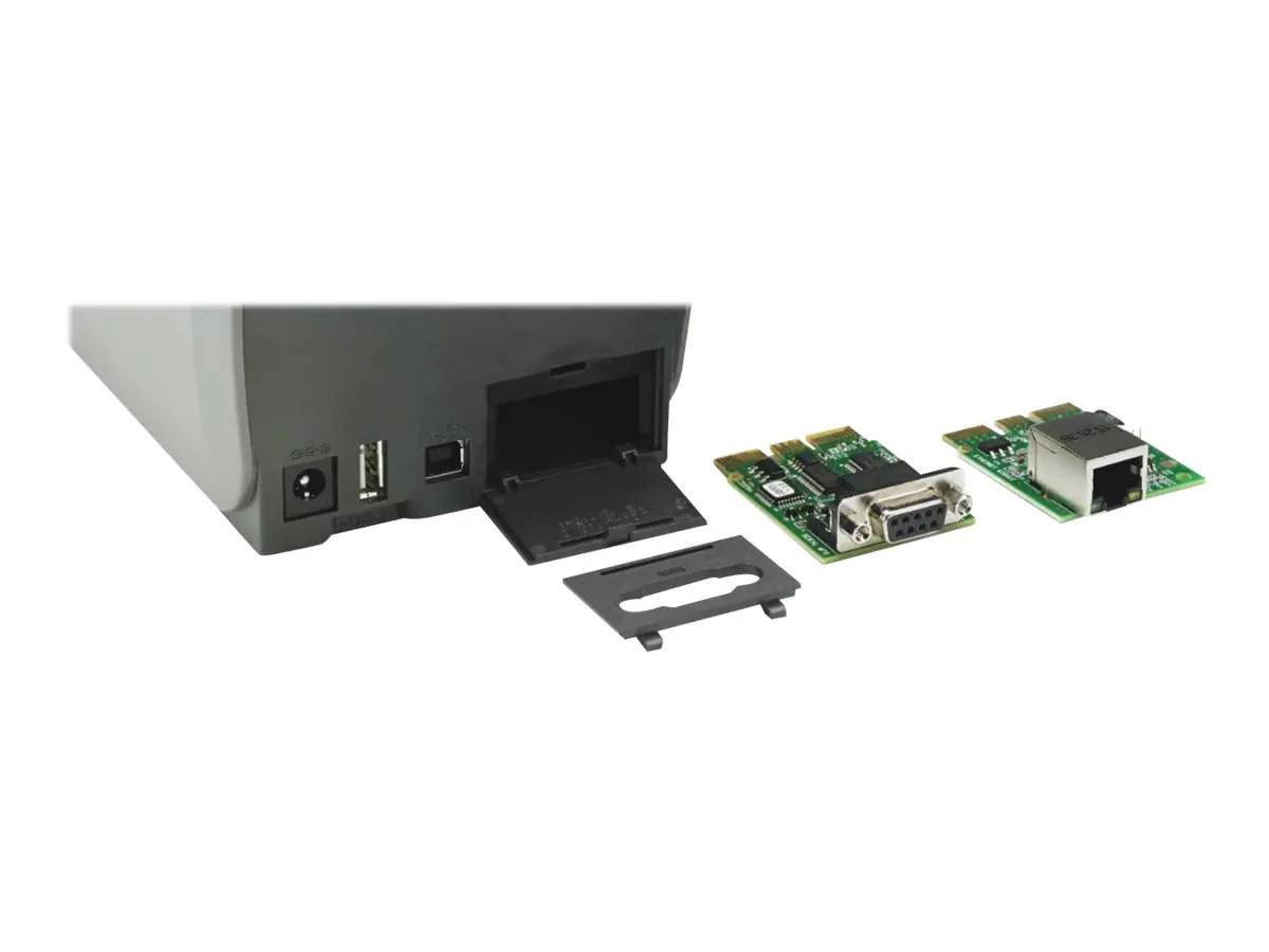 Zebra ZD410 - Etikettendrucker - Thermodirekt - 6 cm Rolle - 203 dpi - bis zu 152 mm/Sek. - USB 2.0, USB-Host, Bluetooth 4.0 - Abrisskante