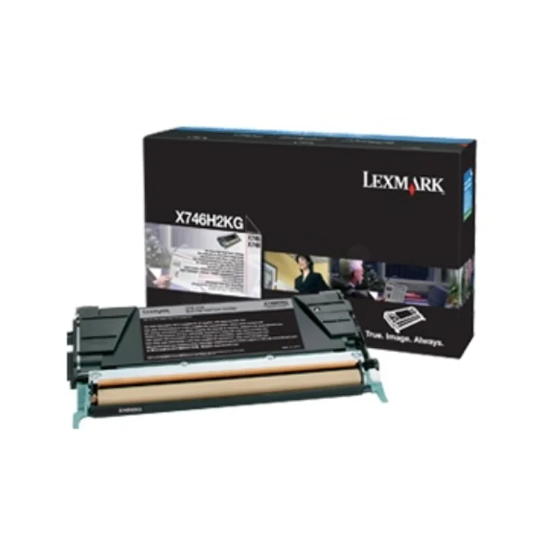Lexmark - Hohe Ergiebigkeit - Schwarz - Original - Tonerpatrone - für Lexmark X746de, X748de, X748dte