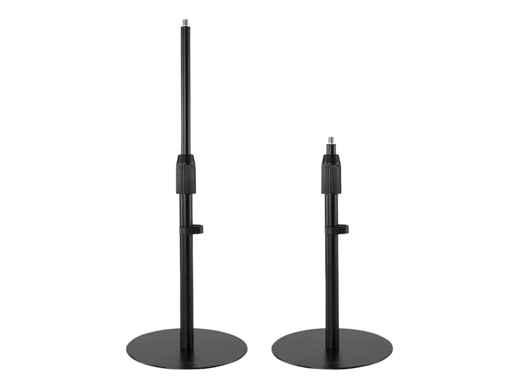 Kensington A1010 - Aufstellung - ausziehbar - für Mikrofon/Webcam/Licht - 3/8" Schraubmontage - Schreibtisch - für Kensington ProVC Bundle