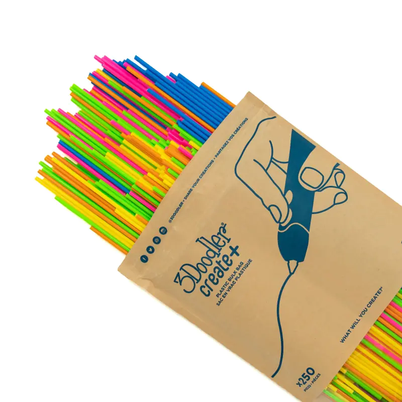 3Doodler Filament Create+ & Pro+ 250 PLA neongruen neongelb neonpink neonorange